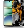 Picasee silikónový čierny obal pre Xiaomi Redmi A5 - Black Gold