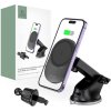 DRŽIAK TELEFÓNU DO AUTA S BEZDRÔTOVÝM NABÍJANÍM TECH-PROTECT MM15W-V1 MAGNETIC MAGSAFE DASHBOARD & VENT CAR MOUNT WIRELESS CHARGER 15W Čierny