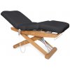Elektrické wellness lehátko s vyhrievaním a LED osvetlením Fabulo Pax Optimal Farba: tmavo sivá 198*74 cm | 92 kg | 2 farby