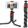 NoName Selfie tyč s trojnožkou, flexibilní, černá
