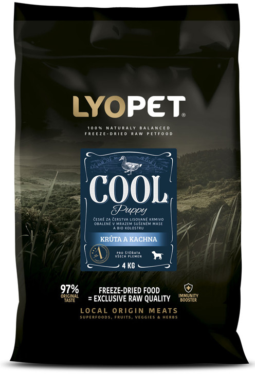 Lyopet Cool Puppy Morka a kačica 4 kg