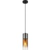 Luster Globo 21000HG ANNIKA E27 25 W čierny/sklo meď