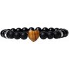 Silver Star Cloudbreak dámsky náramok, čierny, Tiger Eye, 21 cm