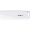 Apacer USB flash disk, 2.0, 64GB, AH336, biely, biela, AP64GAH336W-1, s krytkou