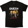 Queen Tričko Crazy Little Thing Unisex Black S