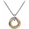 Hot Diamonds Stříbrný přívěsek Trio Rose Gold DP544