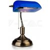 Stolná LED lampa retro E27 modrá VT-7151 (V-TAC)