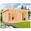 BPP Záhradná drevená chatka Viola A, 465x351 cm, 28 mm
