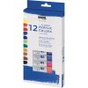 Kreul El Greco Sada akrylových farieb 12x12 ml