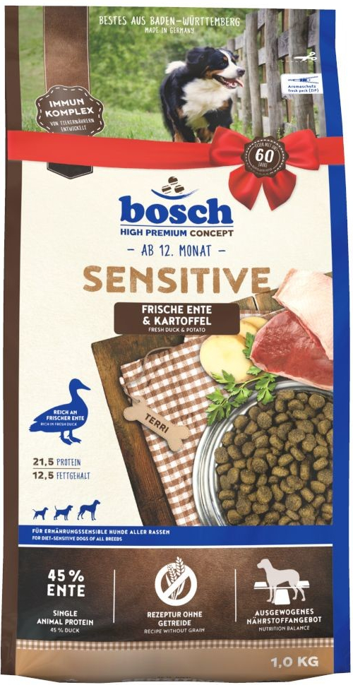 Bosch Sensitive kačica & zemiaky 2 x 15 kg