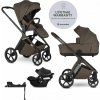 EASYWALKER Kočík kombinovaný Zoey Chestnut Brown + CBX By CYBEX Aton B2 i-Size + základňa