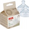 Nuk náustok k fľaštičke Nature Sense 2 ks Transparentná
