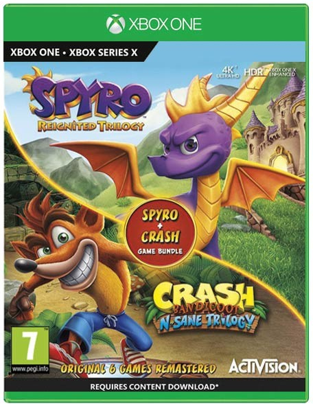 Crash Bandicoot N Sane Trilogy + Spyro Reignited Trilogy od 47,87 € -  Heureka.sk