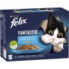 Felix Fantastic Lahodný výber z rýb v želé, tuniak, losos, treska a platesa 12 x 85 g