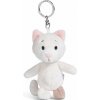 Prívesok na kľúče NICI plyšová Love Mačička huňatá 10 cm