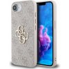 Guess PU 4G Metal Logo zadný kryt pre iPhone 16e Pink