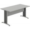 OFFICE PRO s.r.o. HOBIS kancelársky stôl jednací rovný - CJ 1600, sivá