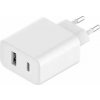 Xiaomi AD332EU USB-A + USB-C 33W Cestovná nabíjačka White