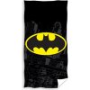 CARBOTEX - Detská bavlnená plážová osuška Batman - LOGO - Gothan / 70 x 140 cm