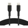 Belkin CAA004bt1MBK USB-C to Lightning, 1m, černý