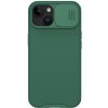 Kryt NILLKIN CamShield pre Apple iPhone 15 Plus - Kryt fotoaparátu - Silikón - Tmavo zelený