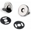 Magnetické zapínanie Ø14 mm - nikel antik (200 sada)