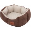 Oválny pelech | New York Premium - hnedý Veľkosť: M - 53 x 45 cm