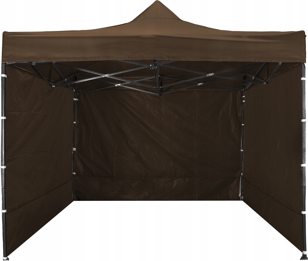 TENTS Rozkladací stan 3x3 hnedý