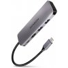 AXAGON HMC-5, USB 3.2 Gen 1 hub, porty 2x USB-A, HDMI, SD/microSD slot, PD 100W, kabel USB-C 20cm HMC-5