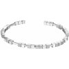 Rosato Pevný strieborný náramok cubic RZB030