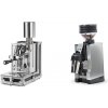 Rocket Espresso Porta Via + Eureka Mignon Zero 65 All Purpose, CR chrome