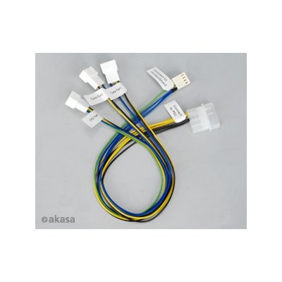 Akasa PWM Splitter - Smart Fan Cable 2 ks AK-CB002-KT02