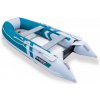 Gladiator CLASSIC B330 AD nafukovací čln vysokotlakovou podlahou - bielo-zelený BS-B330ADWG23
