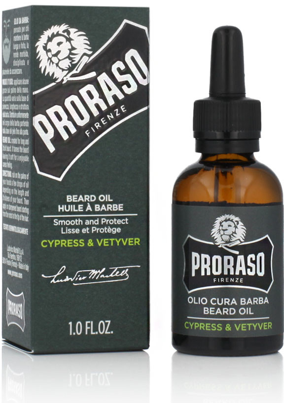 Proraso Cypress and Vetyver olej na fúzy 30 ml od 8,19 € - Heureka.sk