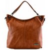 AMY dámska koženková kabelka Hnedá