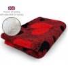 DRYBED Premium Vet Bed Big Heart červený 100 x 75 cm