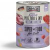 MAC's Konzerva MACs Cat pre MAČIATKY Morka, Hovädzie a Kačica 400g