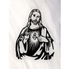 Drevený obraz Najsvätejšie srdce Ježišovo VI. (Obraz vyrobený z drevovláknitého materiálu)