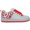 detské topánky DC COURT GRAFFIK GREY/GREY/RED 38