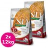 FARMINA N&D Dog AG Adult Medium & Maxi, Chicken, Spelt, Oats & Pomegranate 2x12kg