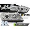Tuning-tec XENÓNOVÉ SVETLOMETY U-LED LIGHT 3D CHROME pasuje na BMW E90/E91 03.05-08.08