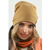 Fashionweek Dámska čiapka BEANIA šmoulinka Al-PN2 Farba: Camel, Veľkosť: Universal