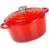 Kastról MagicHome Castora line, hrniec, 24 cm, 4,0 lit. s pokrievkou, smaltovaná liatina