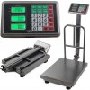 VERK GROUP Skladová váha s elektronickým operadlom 300 kg lcd