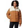 Columbia Bulo Point 3 Down Jacket Dámska Bunda Farba: Camel Brown, Dark Stone, Veľkosť: M 2085061224