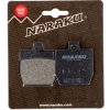 Brzdové doštičky Naraku Organické Yamaha NS50R