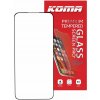 KOMA Tvrdené sklo Full Cover pre Samsung S22, 3D zaoblenie, 9H