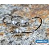 Háčik Hanák H 15 SBL veľ. 6 s tungstenovou hlavou - striebro - 0,75g - 3ks
