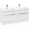 Villeroy & Boch Avento skrinka 118x45.2x51.4 cm závesná kúpeľňová skrinka pod umývadlo biela A89300VE