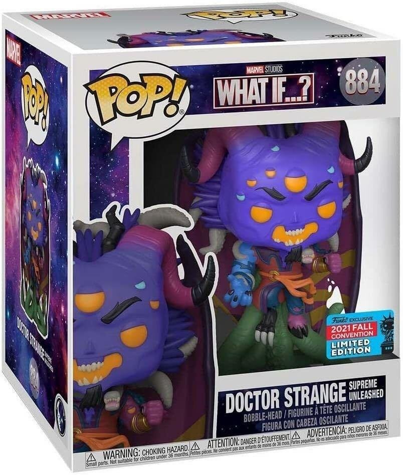 Funko POP! Marvel What If Doctor Strange Supreme Supersized ECCC 2021 Exclusive